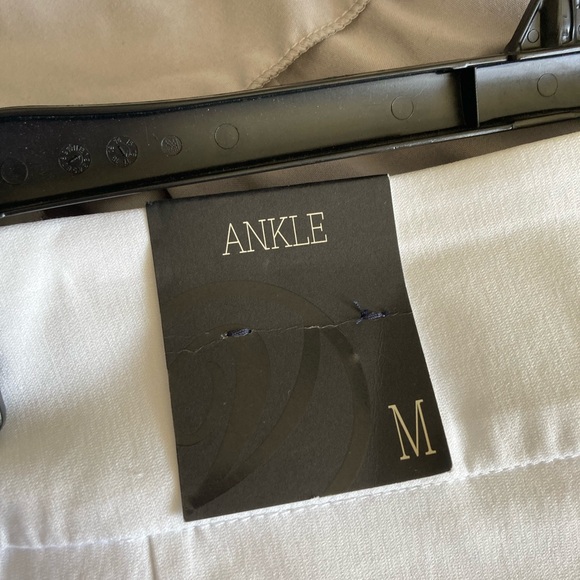 Versona White Stretch Ankle Pants - Picture 4 of 6